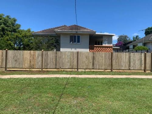 Timber fencing