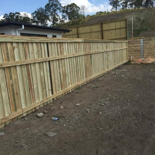 Chapel-Hill Timber Fencing Job